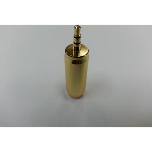2pcs Stereo 3.5mm Mini Jack Plug Gold Plated Audio trs Connector Soldering