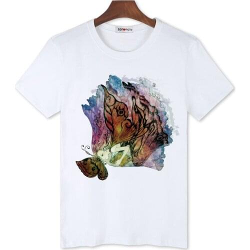 2021 The beautiful butterfly t shirt 3D hand printed art shirts for men Brand good quality comfortable casual tops