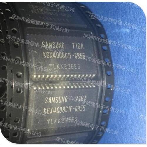 5pieces SAMSUNG K6X4008C1F-GB55 IC