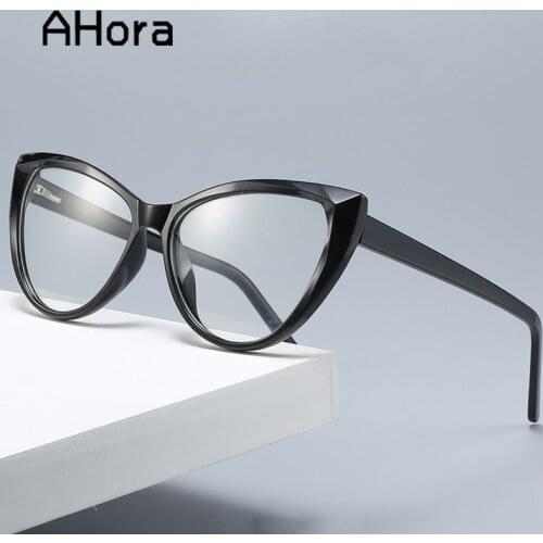 Ahora Bifocal Reading Glasses Frame Ultralight Cat Eye Presbyopic Eyeglasses For Women&Men 0+1.0+1.5+2.0+2.5+3.0+3.5+4.0 Fashion