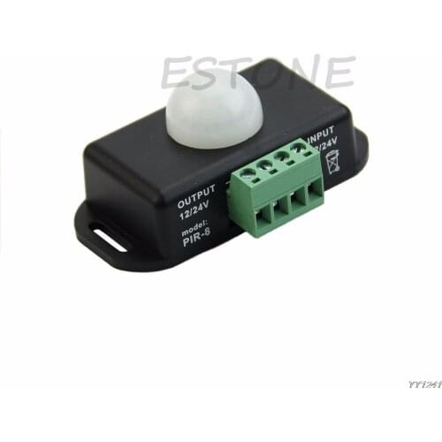 Automatic DC 12V-24V 6A Infrared PIR Motion Sensor Switch For LED light Useful Auto Brake System Parts-Y11