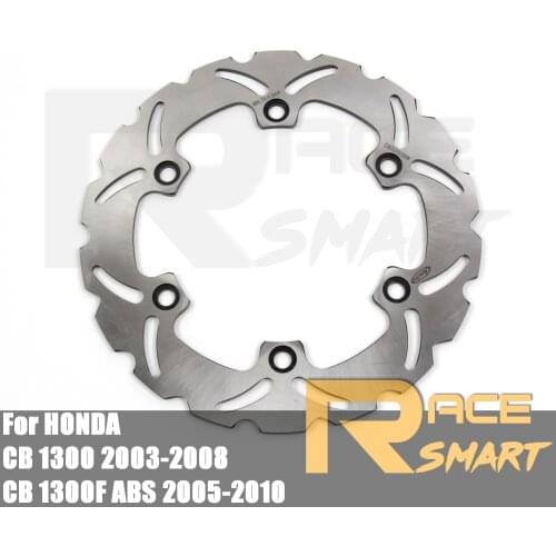 For HONDA CB 1300 2003-2008 Motorcycle Rear Brake Disc Rotors CB 1300F ABS 2005-2010 2006 2007 Stainless Steel Brake Disks