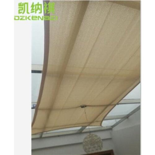 2 x 4 M/pcs Rectangle Sun shade sail 95% shading UV protection HDPE Net for garden shades awning