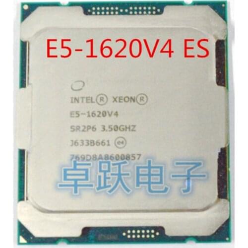 E5-1620V4 ES Original Intel Xeon versión OEM E5 1620V4 ES 3,50 GHZ 10 MB SmartCache 140W E5 1620 V4 ES LGA2011envío gratis