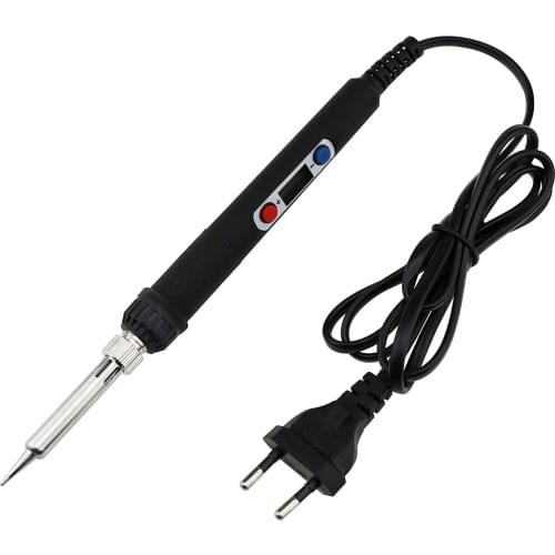 Mini New 60W Electric Soldering Iron LCD Digital Display Temperature Adjustable 110V/220V Welding Rework Repair Tool