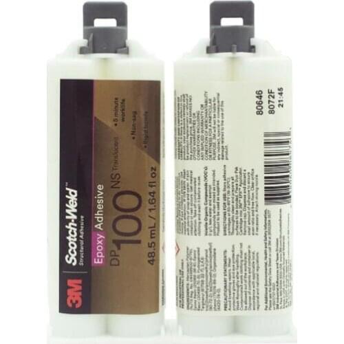 3MDP100NS two-component epoxy resin AB rubber potting does not flow universal translucent structure glue