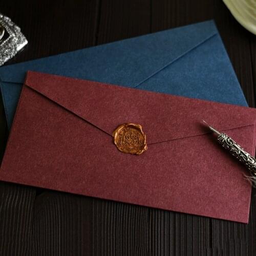 3Pcs/Pack Retro Solid Color Envelopes For Card Wedding Vintage Party Scrapbooking Gift Stationery School Office Supplies n928