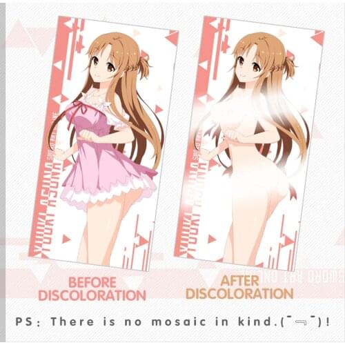 MGF Hot Magic Color Changing Face Towel FGO Astolfo Sword Art Online Asuna DATE A LIVE Anime Color Change Hand Towel