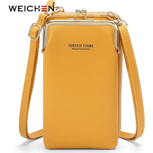 Forever Young Small Crossbody Bags Women Mini Matte Leather Shoulder Messenger Bag Clutch Bolsas Ladies Phone bag Purse Handbag