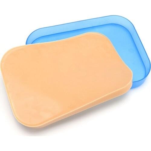 Medical Surgical Incision Silicone Suture Training Pad Practice Human Skin Model
