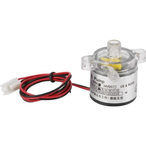 Mini Low Noise Water Pump Environmental Plastic Waterpump Electric Brushless water pump 12V 7W High Quality