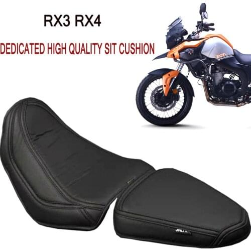 Cyclone RX3 RX4 Motorcycle Retro Seat Cushion Leather Seat Cushion For ZongShen Cyclone RX3 RX4 RX 3 RX 4