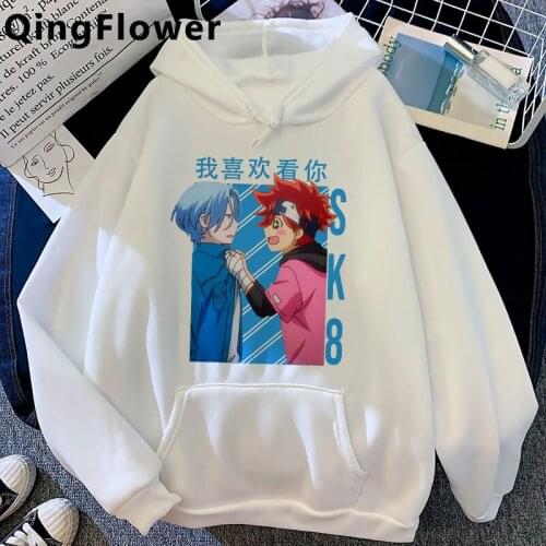 Sk8 the Infinity hoodies men graphic harajuku male sweatshirts hoddies Ulzzang Oversized