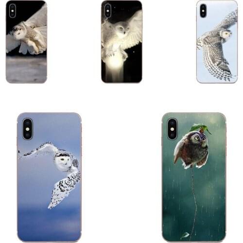Soft Coque Case Capa Beautiful Flying Owls For LG G7 ThinQ G5 G6 K50 K40 K8 Q7 Q60 V40 V30 V20 V10 2018 Power 2 3Q Stylus