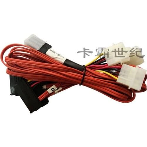 New original Amphenol 1 minute 4SAS line MiniSAS to SAS SFF8087 t0 SFF4 * 8482