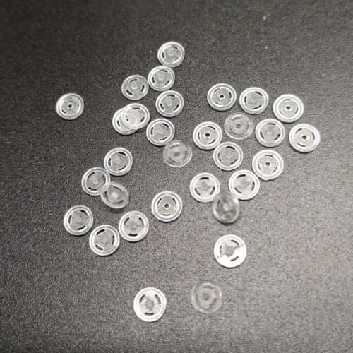 20pcs 4mm Plastic Snap Buttons Baby Doll Clothes Buttons DIY Sewing Craft Scrapbooking Accessories