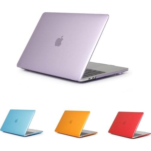 Crystal Clear Laptop Case Cvoer+keyboard Cover Only For Apple Macbook Pro 13 With Touch Bar Model A1706 A1989