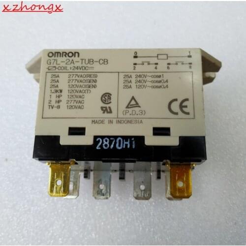 Relé G7L-2A-TUB-CB 24VDC