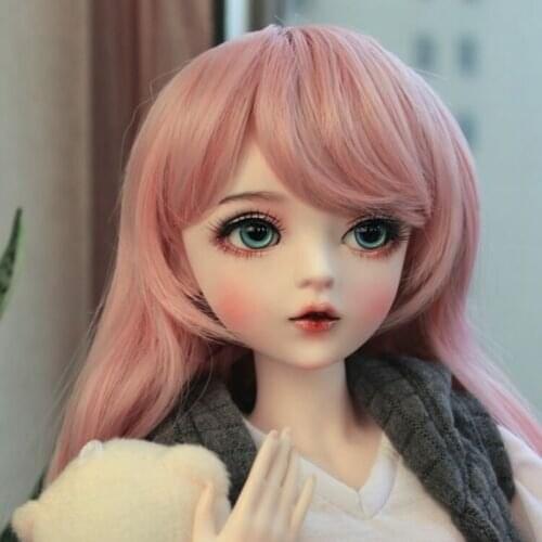 1/3 Ball Jointed 60cm BJD Doll Girl with Full Set Outfit Removable Eyes Wigs Set Educational In-Stock Items Fantasy