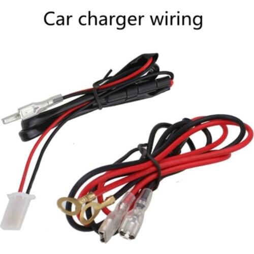 Special link power cord for car modification charger car charger modification harness with 10A fuse 60cm1.5m