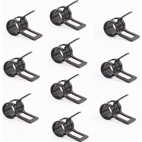 10PCS 5mm/6mm Joint Oil Tube Spring-loaded Hose Fuel Clip Fastener Mayatech Fuel Pipe Clamp for RC FPV Racing Drone DIY RC Parts