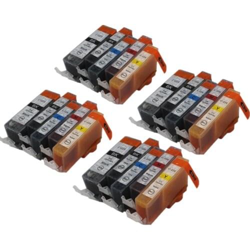 Compatible PGI-520 PGI 520BK 521 ink cartridge For canon PIXMA MP540 MP550 MP560 MP620 MP630 MP640 iP3600 ip4600 ip4700 printer