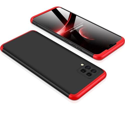 Slim Case for Samsung Galaxy A42 Case 360 Full Protection Anti-knock 3 in 1 Matte Hard PC Cover for Samsung A42 Coque