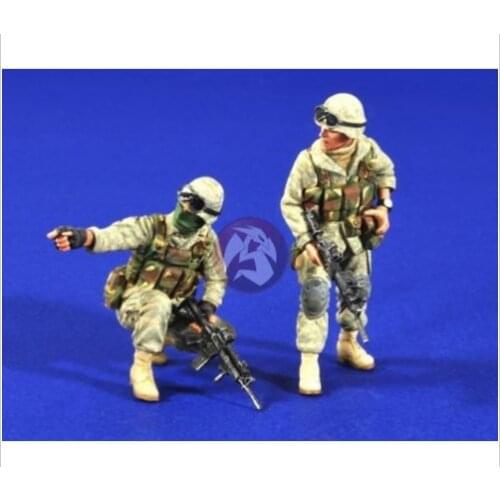 1 / 35 resinite US reconnaissance team in Iraq / Afghanistan (2 persons) 2715