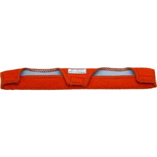 1pc Soft Cotton Welding Helmet Replaceable Sweatband Orange Color Antiflaming Fabric Headband Welding Soldering Protective Tool