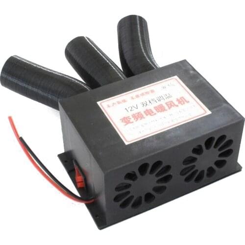 12V/24V 800W 3 Port Car Heater Defroster Universal DC Car Truck Heater Automotive Air Heater Fan