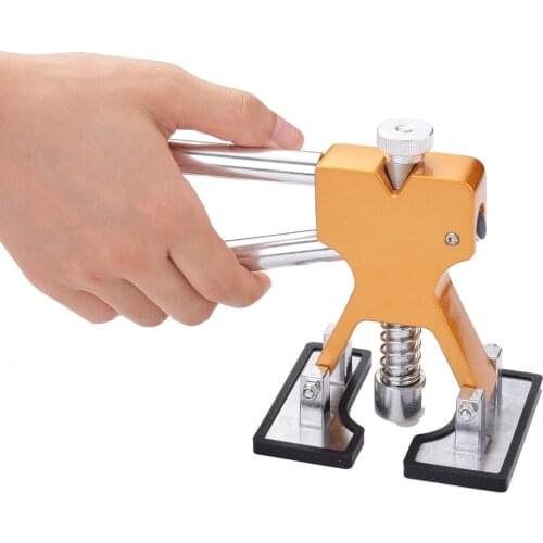 44pcs Paintless Dent Glue Puller Kit Golden Dent Damage Free Sheet Metal Painting Set Dent Remover Car Paint Dent Repair Tool