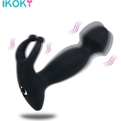 Anal Plug Dildo Vibrator Prostate Massager Machine Clitoris Stimulator Sex Toys for Men Women Gay Couple Tools Butt Sextoys Shop