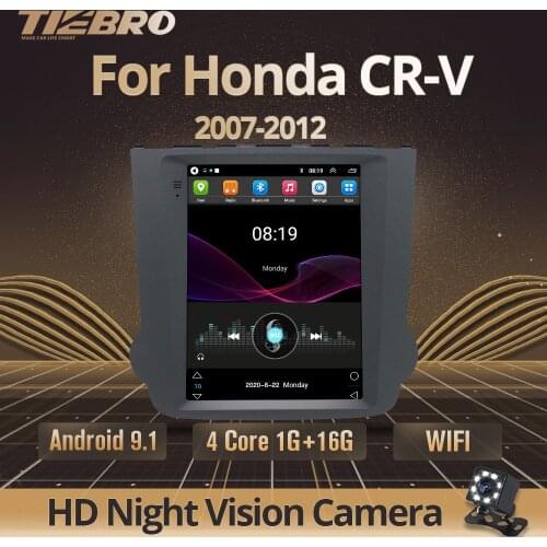 2DIN Android 9.0 Car Radio For Honda CRV CR-V 3 RE 2006 2008 2010 2012 Head Unit Car Multimedia Video Player Navigation GPS DVD