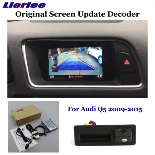 Car Original Screen Update System For Audi Q5 8R 2010-2020 (High) AUTO Rear Reverse Parking Camera Digital Decoder Display Plus
