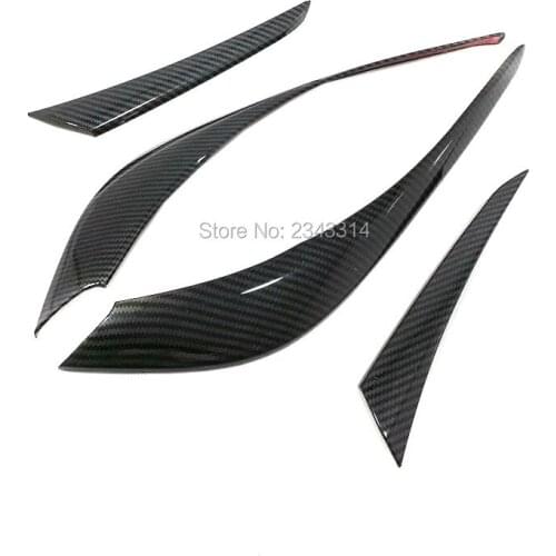 For Mazda CX-5 CX 5 2017 2018 ABS Chrome/BlacK Tail Light Covers Sticker Car Styling Accessories Rear Lamp Cover Auto Protector