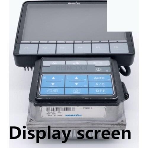 For PC 70-8 PC 130-8 PC 200-8 PC 300-8 PC 400-8 display display meter Accessories Imported high Quality excavator accessories