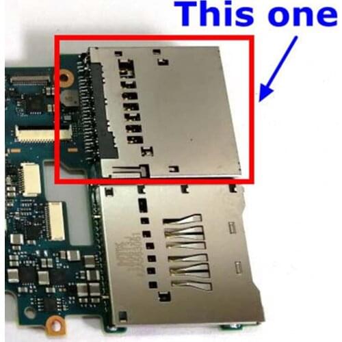 For Sony ILCE-7RM3 ILCE-7M3 A7R III / A7 III SD Memory Card Slot Reader Holder Connector NEW