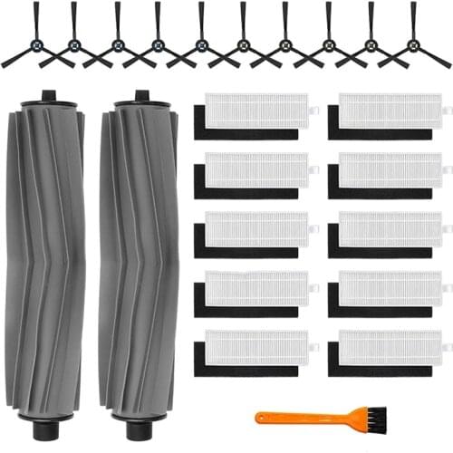 Filter Side Brush Spin Brush For ILIFE A7 A9S Robotic Vacuum Cleaner Parts