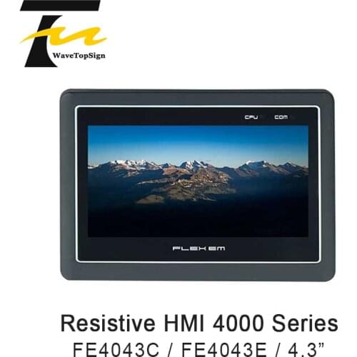 FLEXEM Resistive HMI 4000 Series FE4043C FE4043E Human Interface 4.3 inches 16:9 TFT LCD DC24V 3W