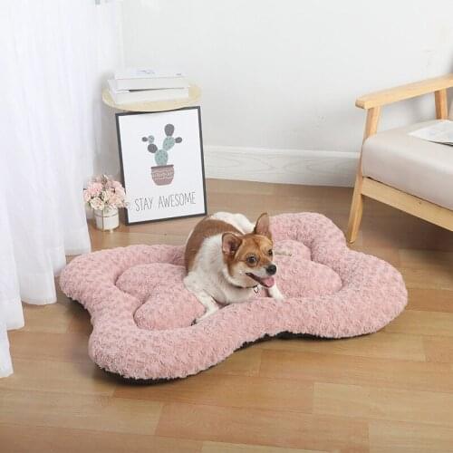 Pet Bed Fleece Beds Four Season Cushion Covers Durable Dog Cat Bed For Small Large Dogs Cats