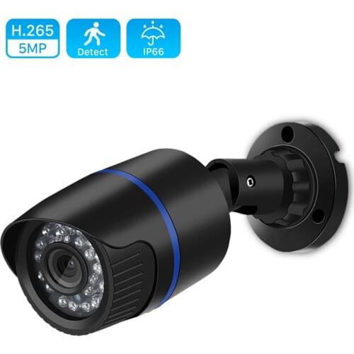 ANBIUX H.265 IP POE Security Camera Outdoor Waterproof Video Surveillance Camera Motion Dectection Onvif FTP Camera 5MP 4MP 3MP