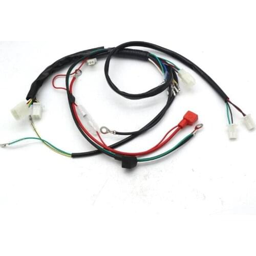 1set Motorcycle Accessories Wiring Harness Car Line Electrical Starting Cable for 50 70 90 110CC