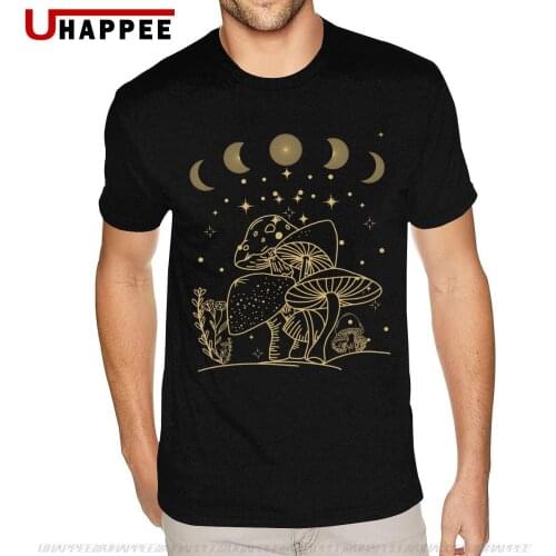 Classic Goblincore Aesthetic Dark Academia Cottagecore Mushroom T Shirts Mens Fashion Short Sleeve T shirt Guy 80s Merch