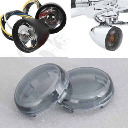 Motorcycle Motorbike Turn Signal Lens Cover For Harley Davidson XL883 XL1200 Sportster 1992-up 2004 05