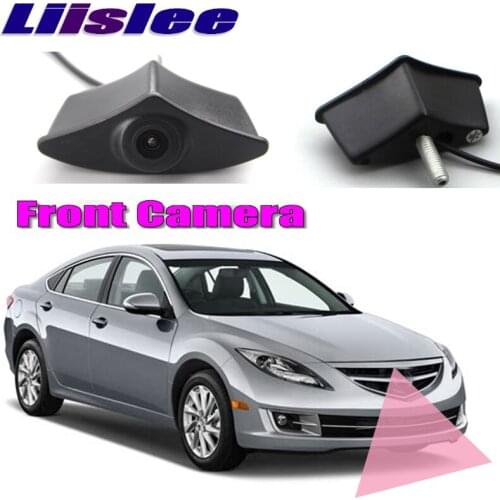 LiisLee Car Front Camera For Mazda 6 Mazda6 Atenza GJ1 2012-2016 13 LOGO CAM Front Grille CAM DIY Manually Control Front Camera