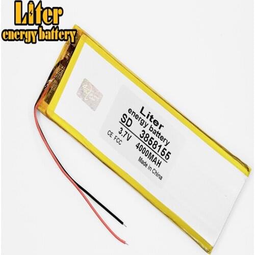 Liter energy battery 3.7 V tablet polymer battery 4000 mah MID ebook with diital batteries 3858155
