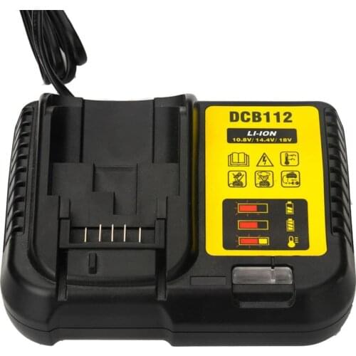 BEST PRICE!!! DCB112 Li-Ion Battery Charger For 10.8V 12V 14.4V 18V Dcb101 Dcb200 Dcb140 Dcb105 Dcb200