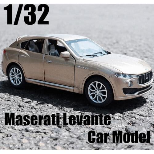 1/32 Maserati Levante Alloy Car Model Die Cast Classic Luxury Car Favorites Gift For Kids Toys Free Shipping