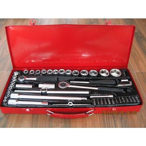 52pcs motorcycle tool sleeve socket wrench combined Combination Bit Set Tool Kit box