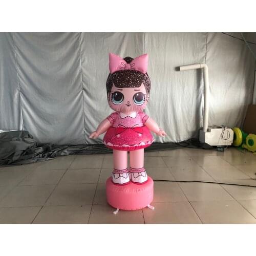 Inflatable LOL doll fingure mascot 1.8m high